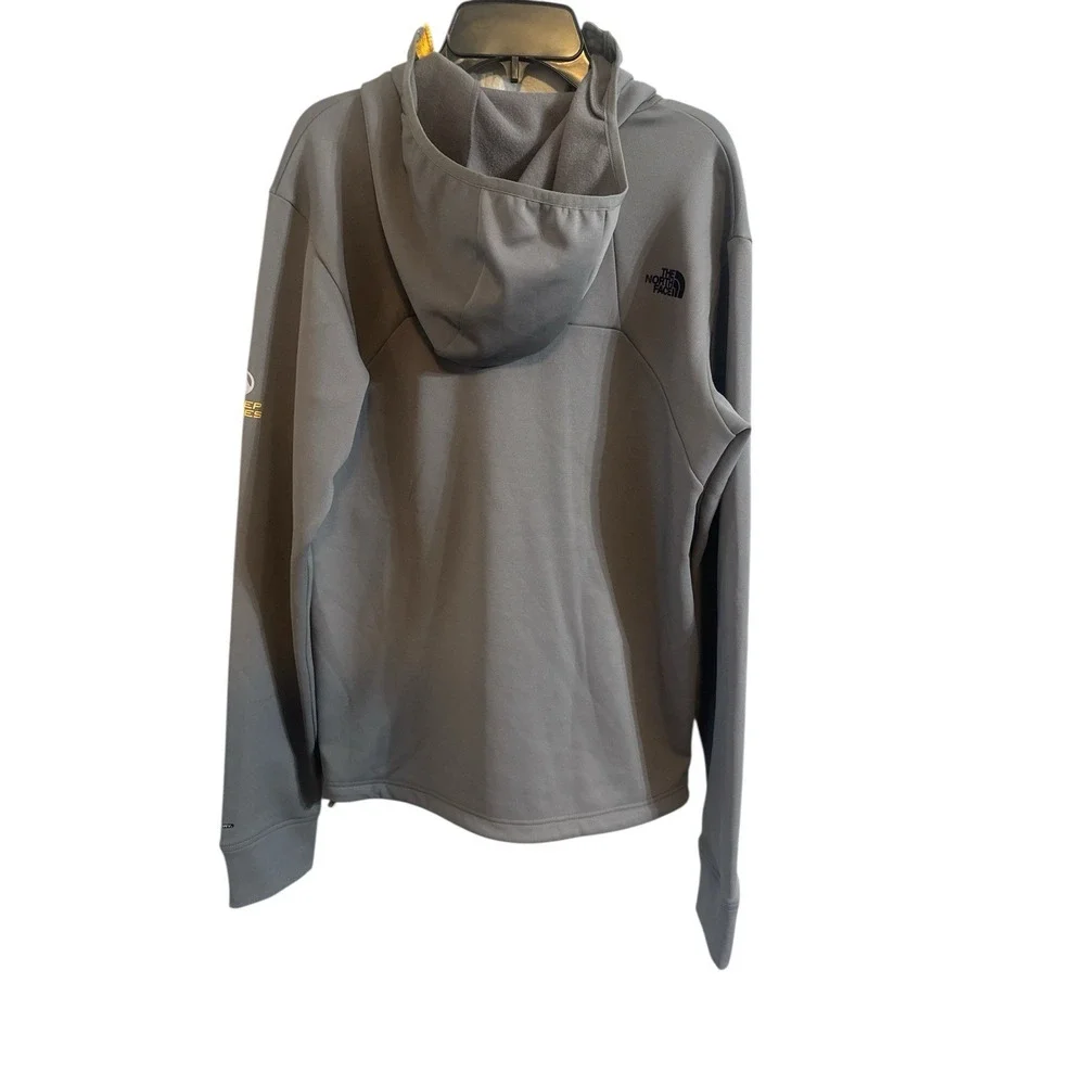 🔥The North Face‎ 🤑Steep Series Hoodie Flash Dry Full Zip Grey Yellow Men's S